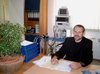 Herr Pinkert im Sprechzimmer